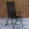 Solstolar & Solsängar|Uteplats|Garden Prestige Solstol 'Massimo' - Svart