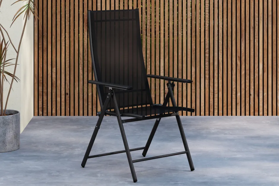 Solstolar & Solsängar|Uteplats|Garden Prestige Solstol 'Massimo' - Svart