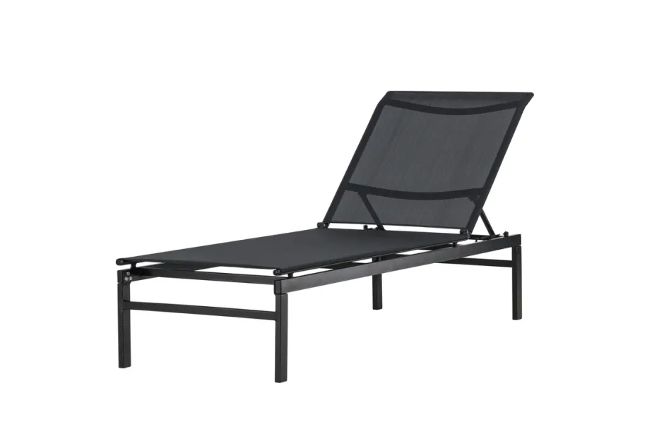 Solstolar & Solsängar|Uteplats|Garden Prestige Solstol 'Massimo' - Svart
