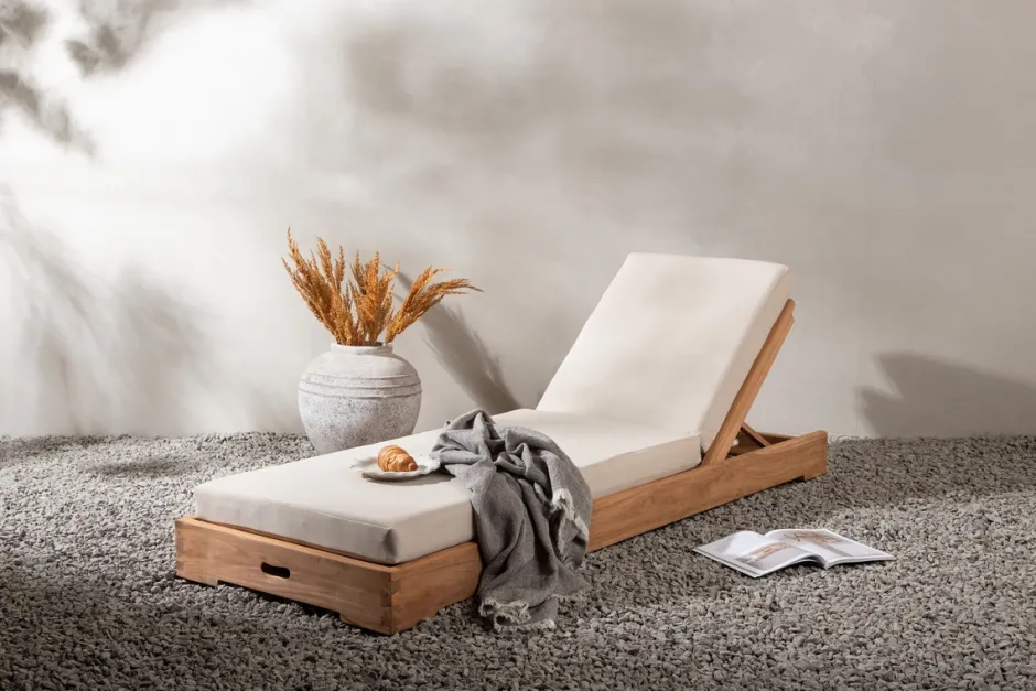 Solstolar & Solsängar|Uteplats|Garden Prestige Solstol 'Sunbed' - Natur