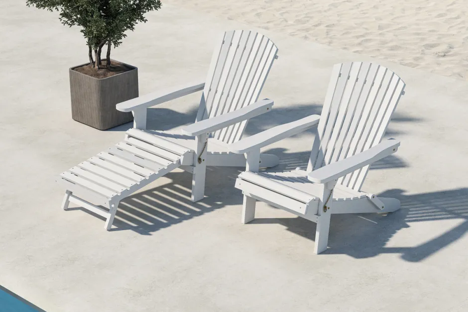 Solstolar & Solsängar|Uteplats|Garden Prestige Solstol 'Tropea' - Vit