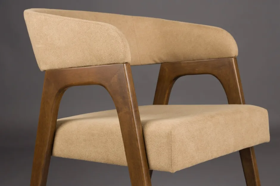Stolar|Kök|Dutchbone Stol 'Adamello' - Beige