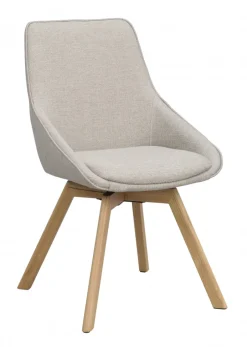 Stolar|Kök|Rowico Home Stol 'Alison' - Beige/ek
