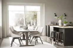 Stolar|Kök|Rowico Home Stol 'Alison' - Brun/Beige