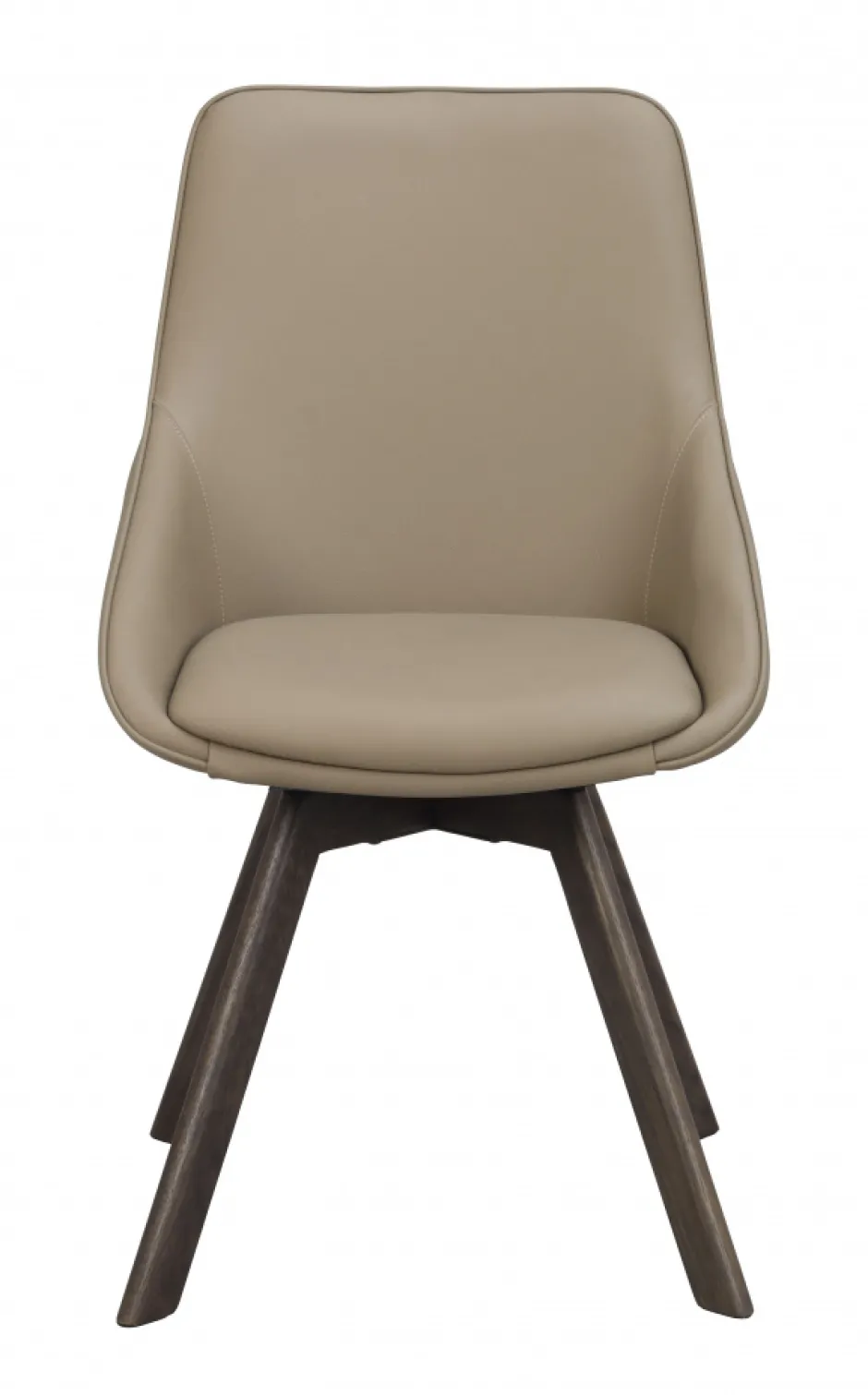 Stolar|Kök|Rowico Home Stol 'Alison' Läder - Beige/brun
