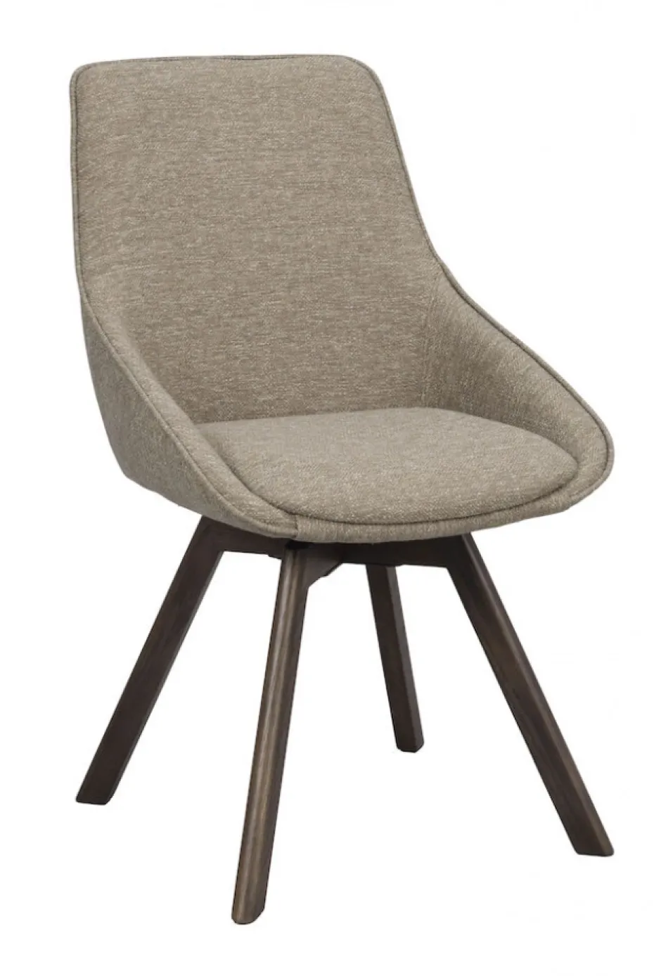 Stolar|Kök|Rowico Home Stol 'Alison' - Mörkbeige/Ek