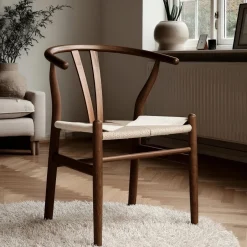Sittmöbler|Stolar|Reforma Stol 'Alta' - Valnöt/Beige