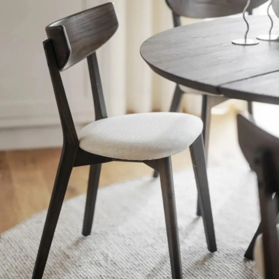 Stolar|Kök|Rowico Home Stol 'Ami' - Brun/ Beige