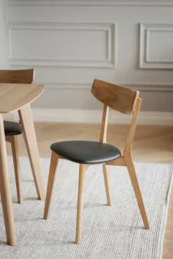 Stolar|Kök|Rowico Home Stol 'Ami' - Ek/Svart