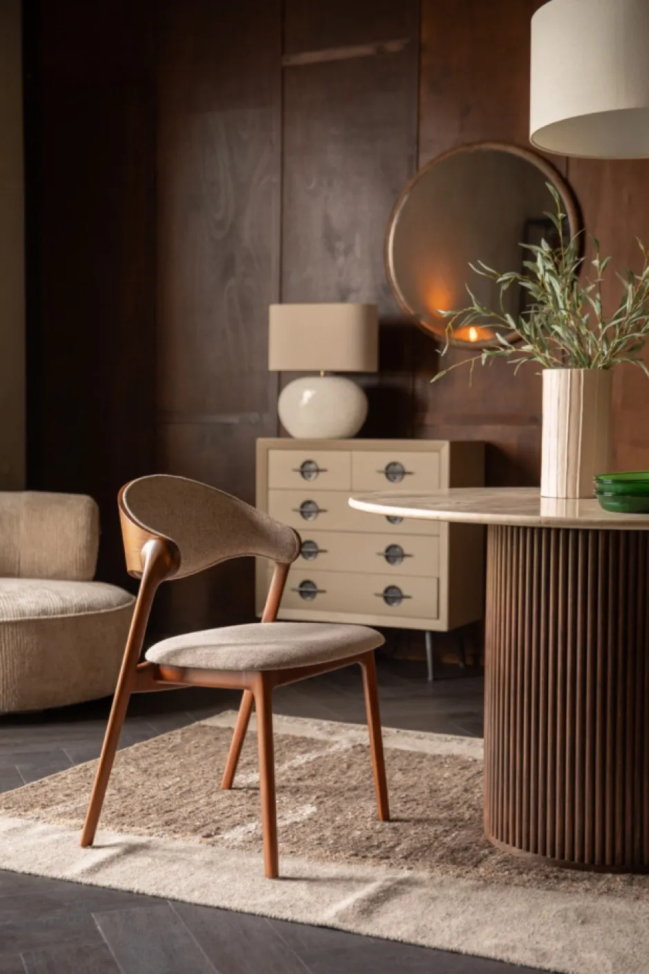 Stolar|Kök|Zuiver Stol 'Babington' - Beige