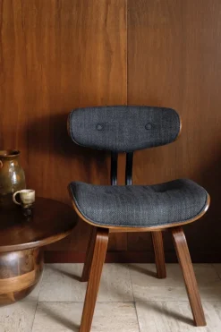 Stolar Vintage|Stolar|Dutchbone Stol 'Blackwood' - Grå