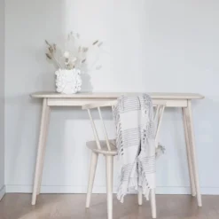 Stolar|Kök|Rowico Home Stol 'Carmen' - Vit pigmenterad