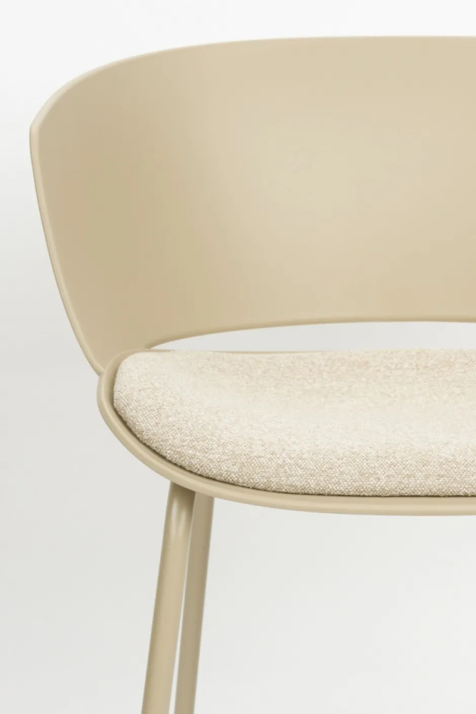 Stolar|Kök|Zuiver Stol 'Jessica' - Beige
