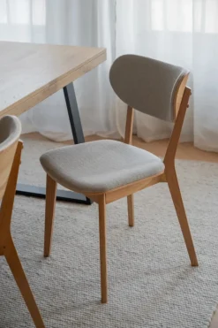 Stolar|Kök|Rowico Home Stol 'Kato' - Grå/beige