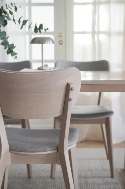 Stolar|Kök|Rowico Home Stol 'Kato' - Grå/beige/vitpigmenterad