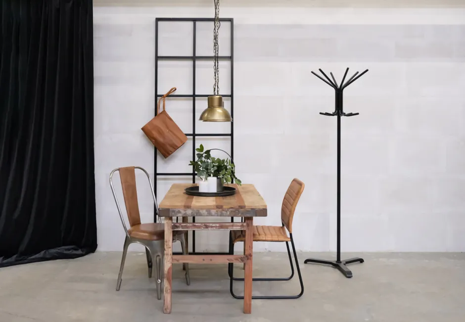 Sittmöbler|Stolar|Trademark Living Stol 'Ken' - Läder