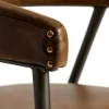 Sittmöbler|Stolar|Fuhr Home Stol 'London' - Patina Brun/Läder