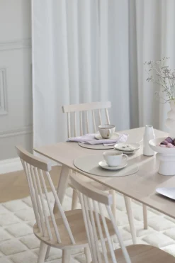 Stolar|Kök|Rowico Home Stol 'Lotta' - Vitpigmenterad