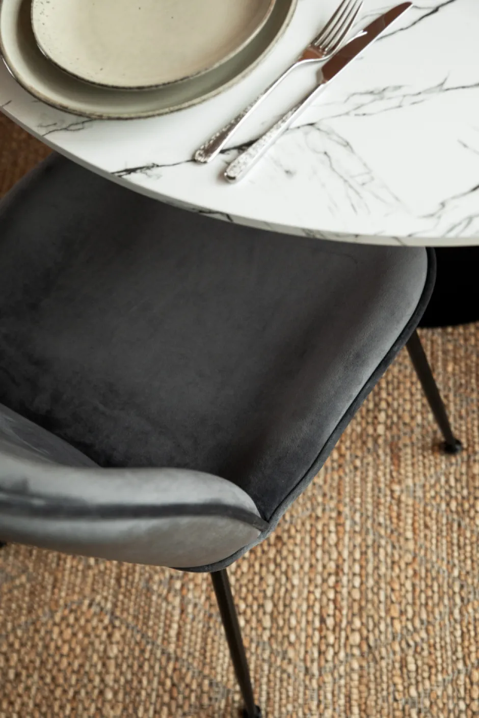 Sittmöbler|Stolar|KDESIGN Stol 'Lux' - Grå/Svart