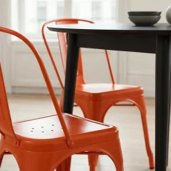Sittmöbler|Stolar|KDESIGN Stol 'Montmartre' - Orange lack