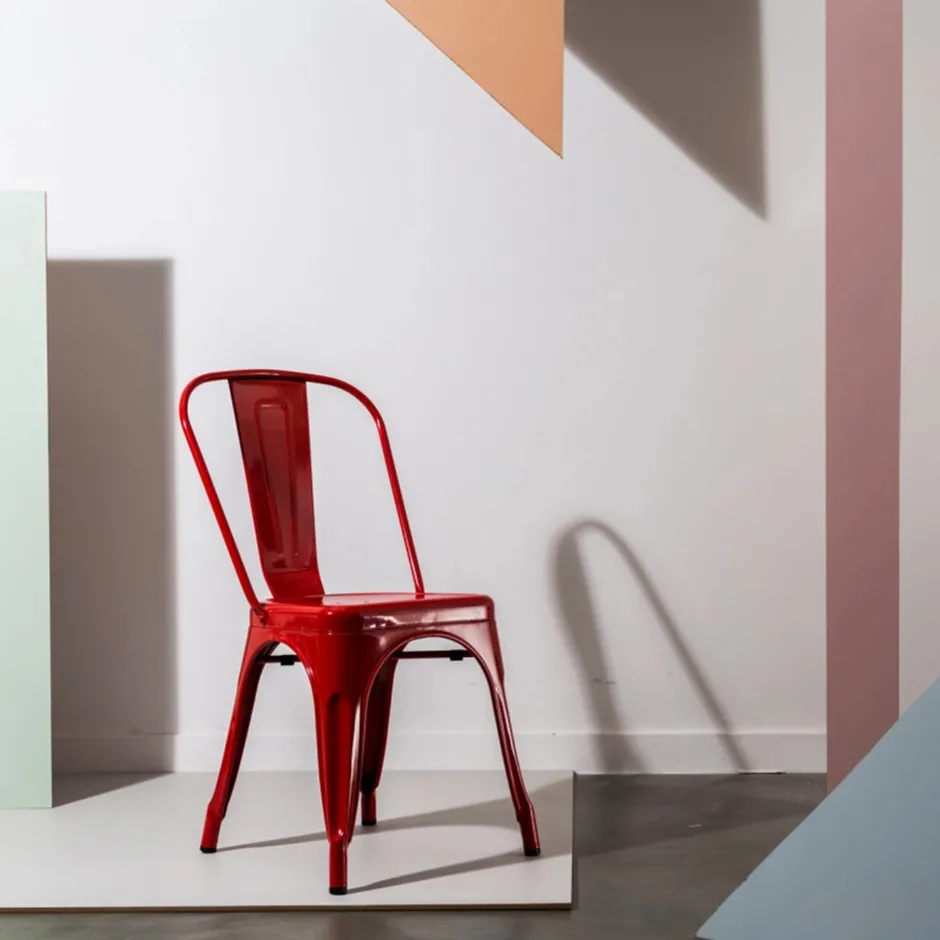 Stolar|Kök|KDESIGN Stol 'Montmartre' - Röd lackad