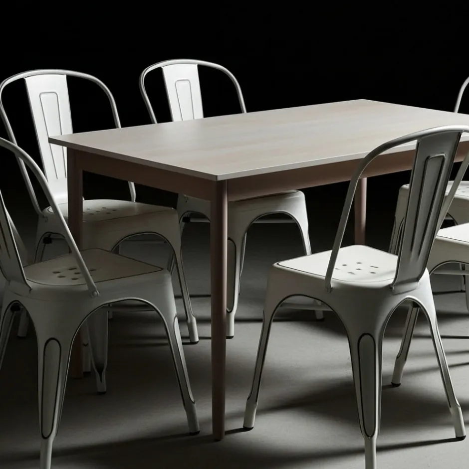 Sittmöbler|Stolar|KDESIGN Stol 'Montmartre' - Vintage vit