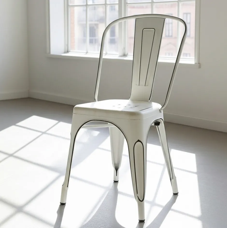 Sittmöbler|Stolar|KDESIGN Stol 'Montmartre' - Vintage vit