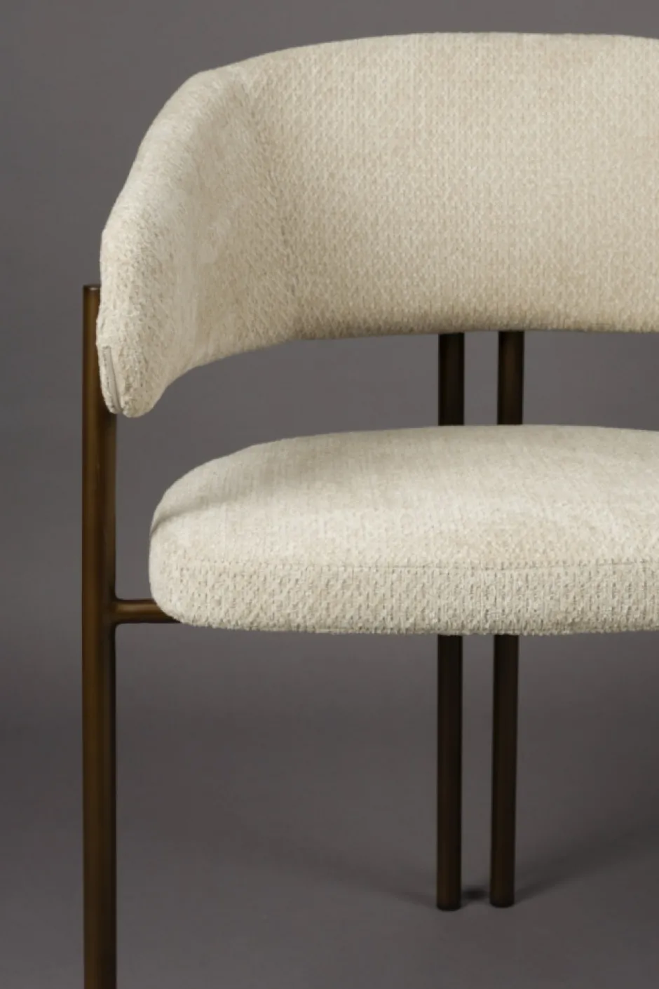 Stolar|Kök|Dutchbone Stol 'Nadia' - Beige