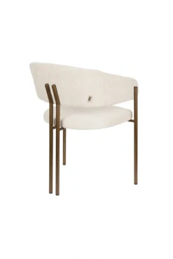 Stolar|Kök|Dutchbone Stol 'Nadia' - Beige