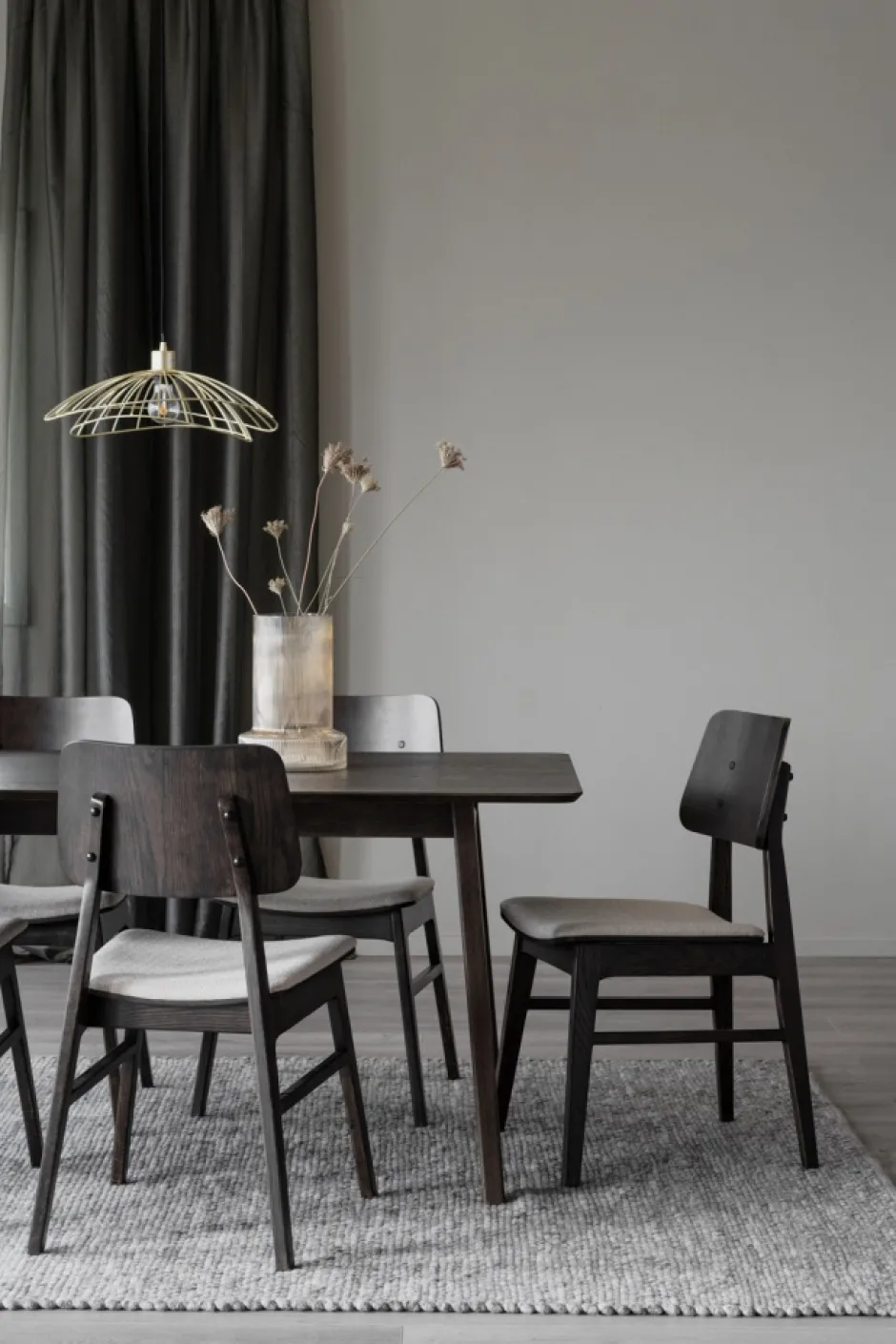 Stolar|Kök|Rowico Home Stol 'Nagano' - Natur/Beige
