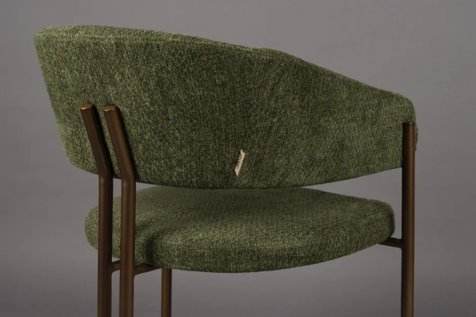 Stolar Vintage|Stolar|Dutchbone Stol 'Naida' - Grön
