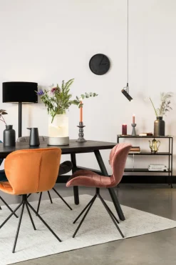 Sittmöbler|Stolar|Zuiver Stol 'Omg' - Sammet/Orange