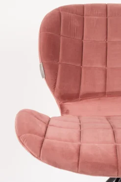 Sittmöbler|Stolar|Zuiver Stol 'Omg' - Sammet/Rosa
