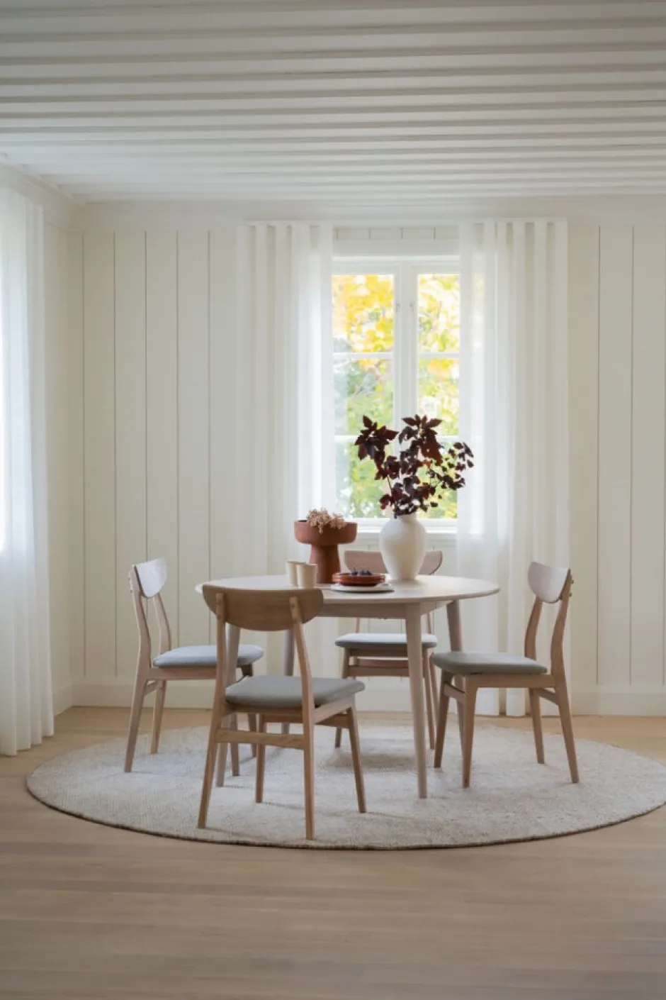 Stolar|Kök|Rowico Home Stol 'Rodham' - Beige/Grå