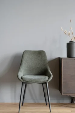 Stolar|Kök|Rowico Home Stol 'Sierra' - Grön/Svart
