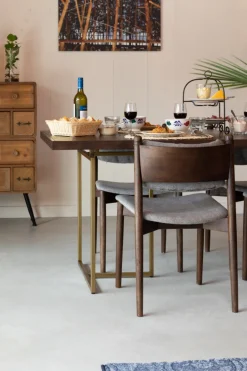 Sittmöbler|Stolar|Dutchbone Stol 'Torrance' - Beige/Brun