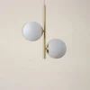 Taklampor|Lampor|Reforma Taklampa 'Creme Satin' - Mässing