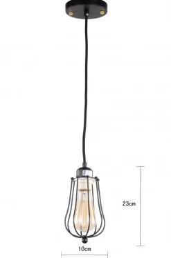 Lampor Vintage|Hall|Fair Glare Taklampa 'Marconi' - Svart