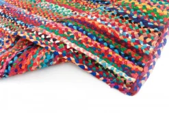 Mattor|Vävda Mattor|Reforma x Trendcarpet Trasmatta 'Flätan' - Multi