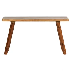 Bänkar|Sittmöbler|Vintage Träbänk 'Acacia' - Återvunnet trä