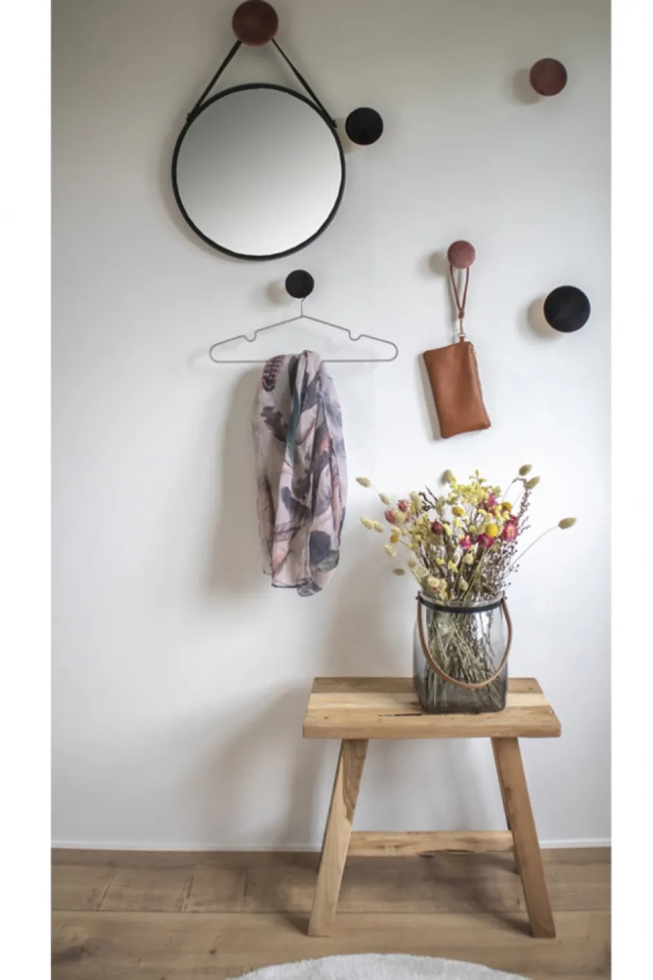Bänkar|Bänkar Vintage|Reforma Träbänk 'Barcelona' 50x25cm - Teak