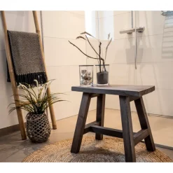 Bänkar|Bänkar Vintage|Reforma Träbänk 'Barcelona' 50x25cm - Teak