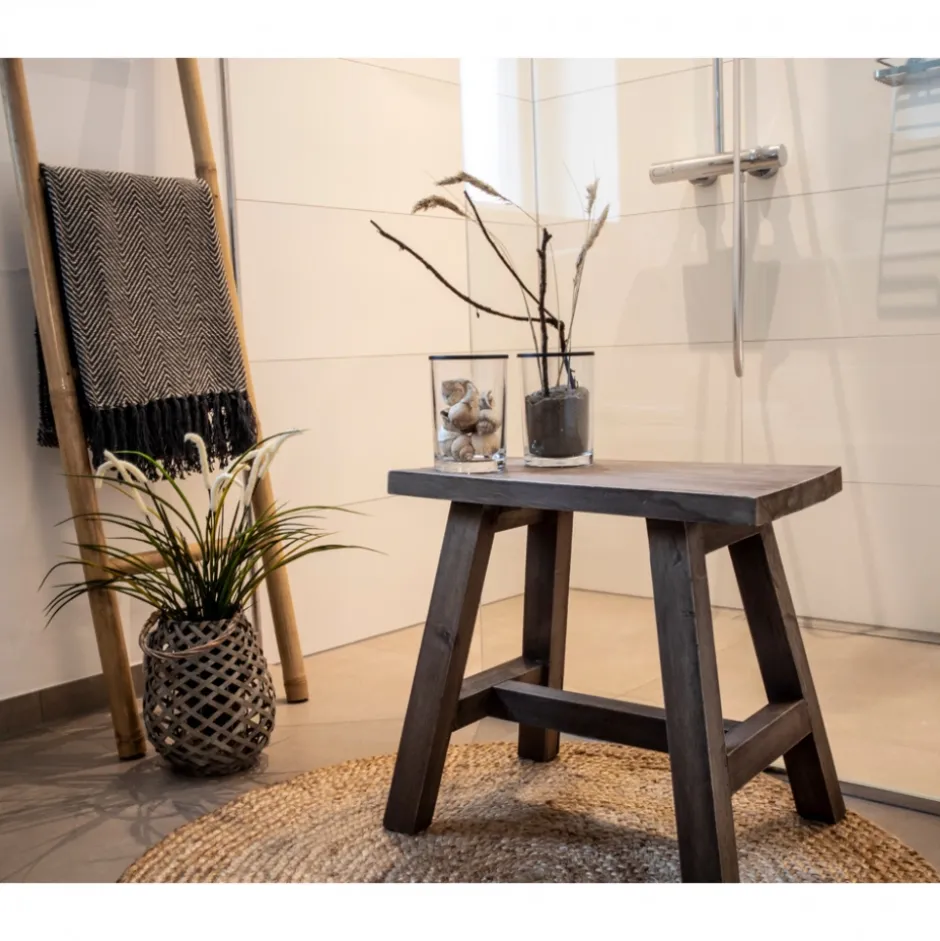 Bänkar|Bänkar Vintage|Reforma Träbänk 'Barcelona' 50x25cm - Teak