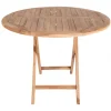 Trädgårdsbord|Uteplats|Garden Prestige Trädgårdsbord 'Oviedo' Runt 100cm - Ek