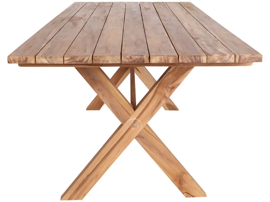 Utemöbler|Trädgårdsbord|Garden Prestige Trädgårdsbord 'Oviedo' 200x90cm - Ek