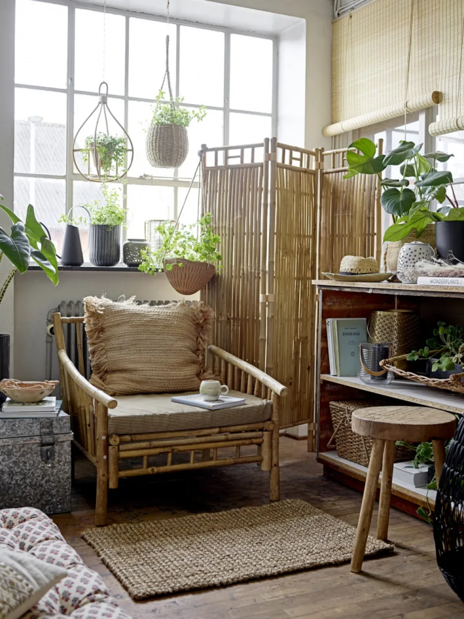 Utemöbler|Uteplats|Bloomingville Trädgårdsstol 'Sole' - Bambu