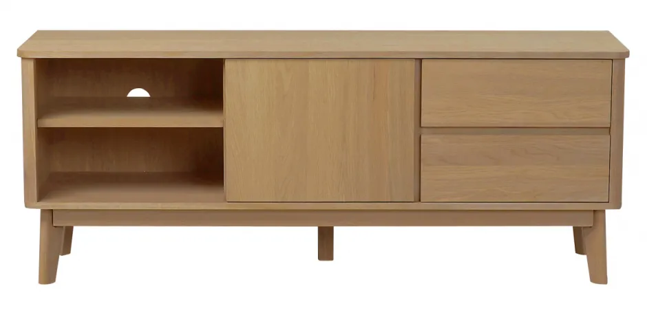 Tv-Bänkar|Rowico Home TV-bänk 'Yumi' 152x42cm - Ek