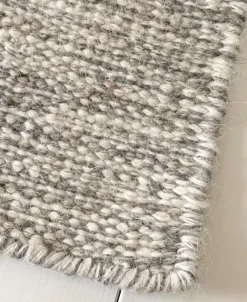 Mattor|Vävda Mattor|Reforma x Trendcarpet Ullmatta 'Dhurry' - Grå