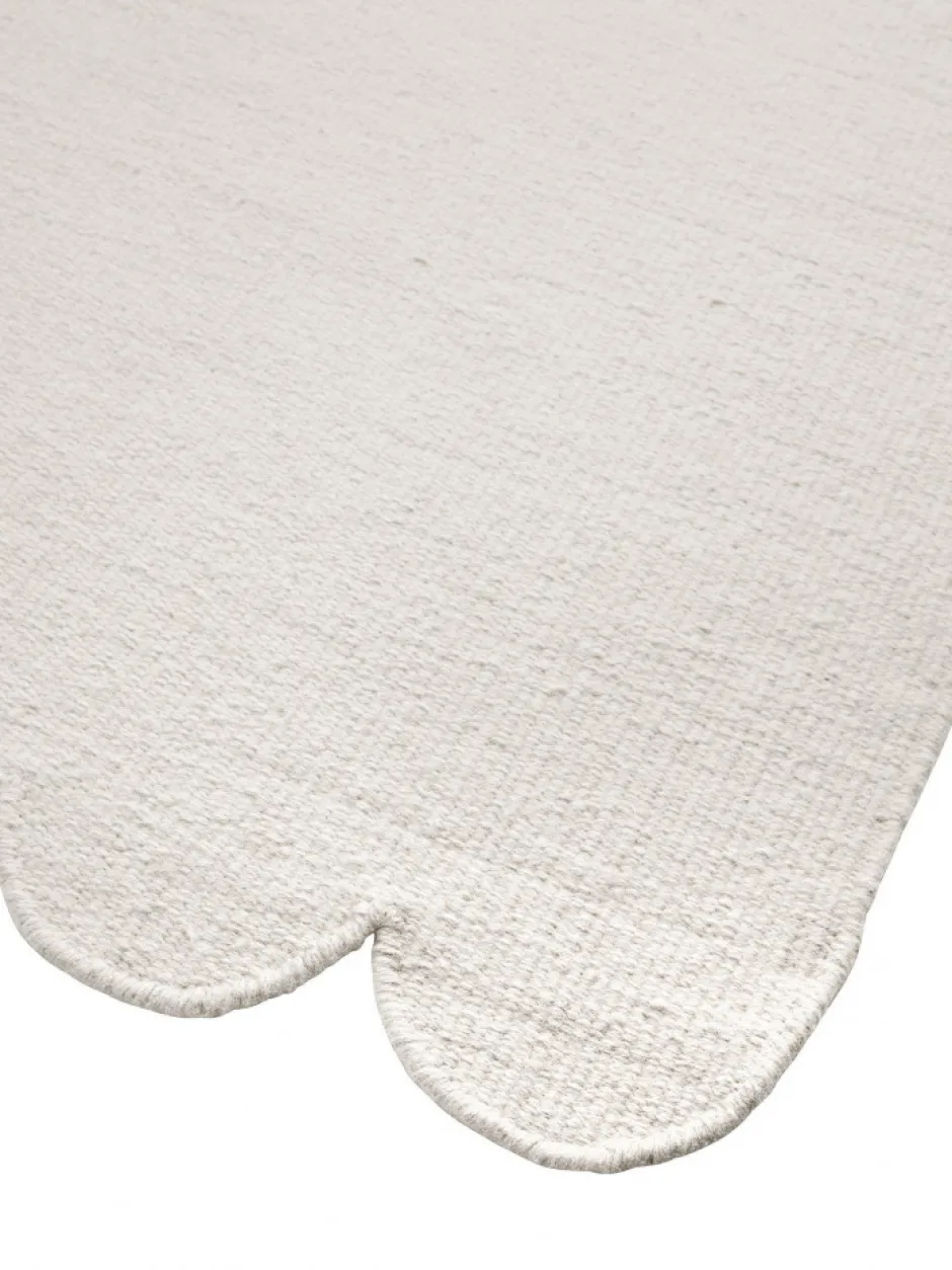 Ullmattor|Vardagsrum|Svanefors Ullmatta 'Fia' 70x140cm - Offwhite