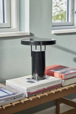 Lampor|Arbetsrum|Hübsch Uppladdningsbar bordslampa 'Bring Me' - Svart